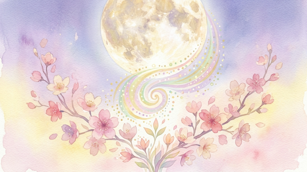 【4／2限定】満ちて、手放す4月の「満月整体」&「潜在意識プチワーク」