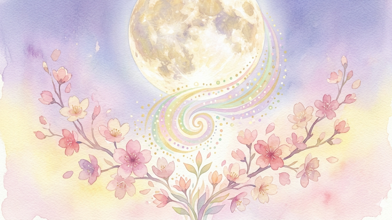 【4／2限定】満ちて、手放す4月の「満月整体」&「潜在意識プチワーク」